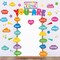 45pcs Bright Affirmation Bulletin Board Set – Motivational Posters, Growth Mindset Decor, Positive Affirmation Cutouts for Classroom, Office, or Home